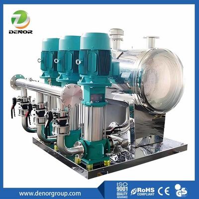 Equipo de suministro de agua de acero inoxidable con presión constante para uso residencial y comercial
