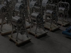 Bomba de diafragma neumática de grado alimenticio QBK-W